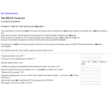Tablet Screenshot of geektest.nerdvana.me